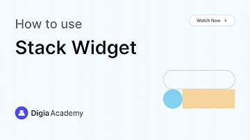 How to use Stack widget in Digia Dashboard | Step-by-Step Tutorial | Digia Academy