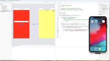 Passing Data Between ViewControllers