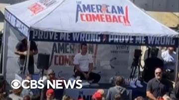 Charlie Kirk shooting witness says she saw "blood pouring out everywhere"
