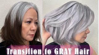 Transition to Gray Silver Hair Gracefully screenshot 2