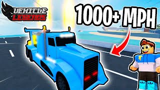 I Just Bought This $60,000,000 JET TRUCK That Goes 1000+ MPH In Vehicle Legends!
