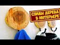 Спилы дерева в интерьере ►Мебель, Поделки, Декор, Украшение