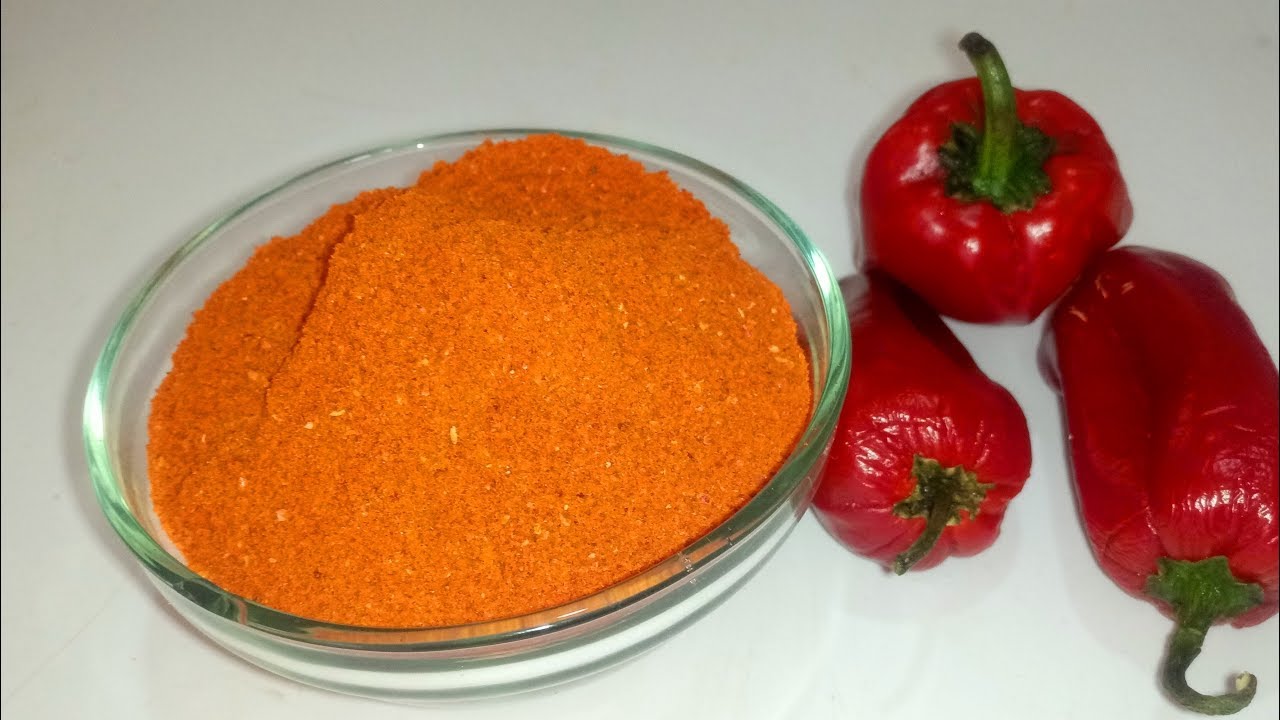 How To Make Paprika Powder At Home YouTube How To Make Paprika Powder At Home YouTube