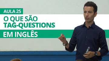 TAG-QUESTIONS IN ENGLISH - CLASS 25 FOR BEGINNERS PROFESSOR KENNY
