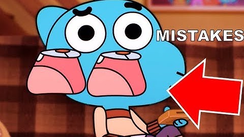 Gumball Mistakes That Slipped Through Editing