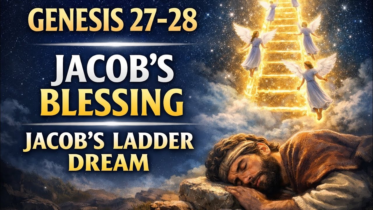 Genesis 27–28 Bible Song | Jacob Receives the Blessing & Jacob’s Ladder Dream 📖✝️🙏