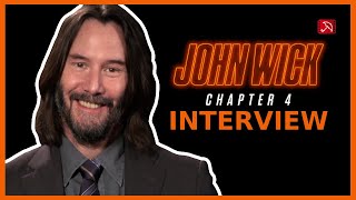 Keanu Reeves JOHN WICK: CHAPTER 4 Interview