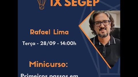 Minicurso - Primeiros Passos em Python