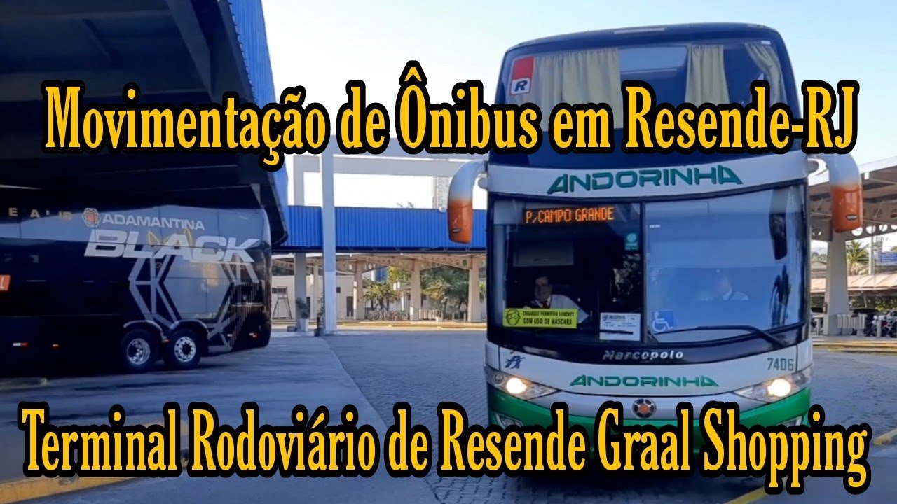 ✅[ Terminal Rodoviário de Resende-RJ ] Movimentação de Ônibus em Resende-RJ #1