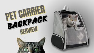 Texsens Pet Carrier Backpack: Comfort and Convenience for You and Your Pet | Review Pet Backpack Carrier Review Texsens For Cats Small Dogs