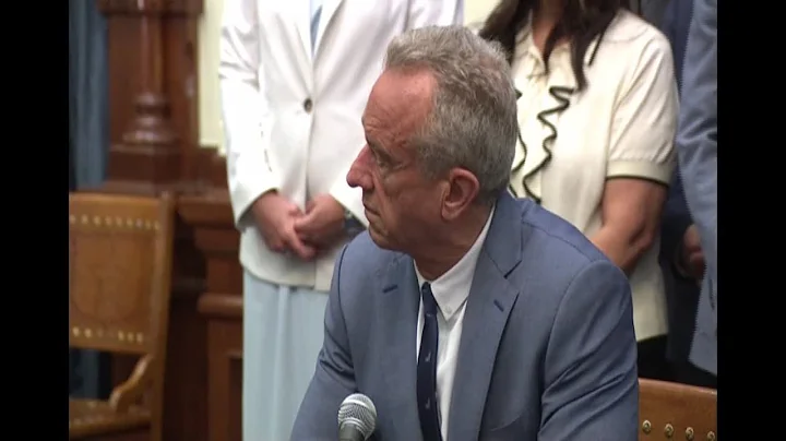 RAW: RFK Jr. says he's studying mental health drugs to see if they cause school shootings