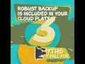 Cloud Backup Myths