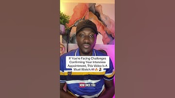 Watch This And Fix Your AVITS Confirmation Issues #usvisa #interviewpreparation #immigrantvisa