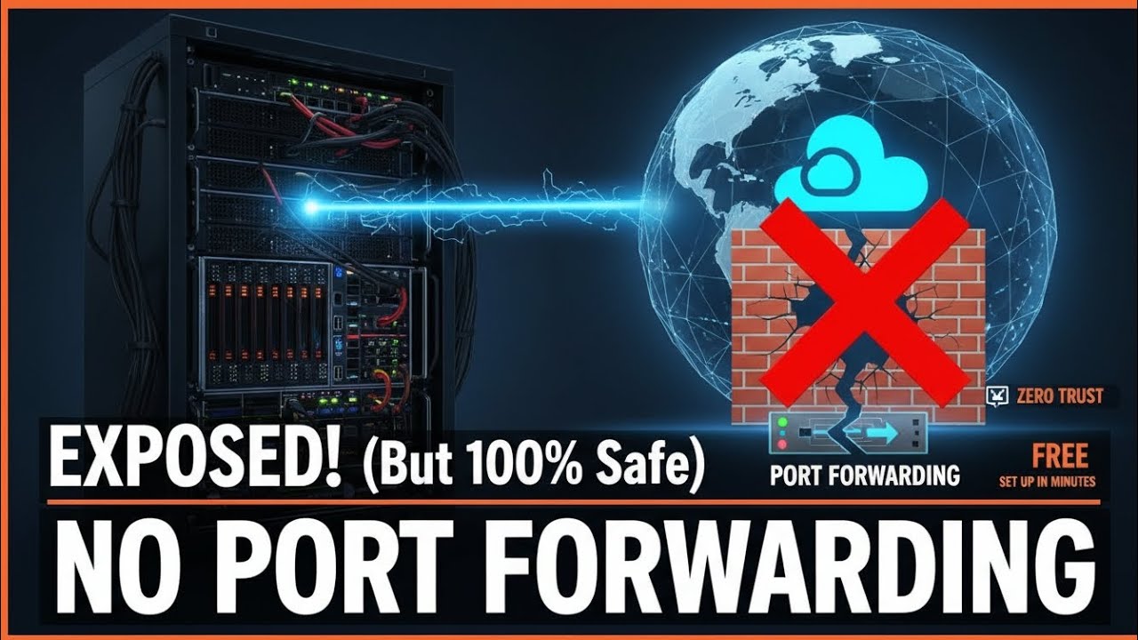 No Firewall Holes! Cloudflare Zero Trust for Home Lab Remote Access ...
