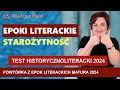 Staroytno  powtrka z epok literackich na matur 2024