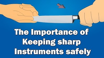 The Importance of Keeping sharp Instruments safely | 2nd Std | EVS | English Medium | Home Revise