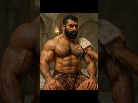 Turkish Hamam Wrestler Shower And Massage Massage Masaj Relax Relaxing Relaxation Wrestler