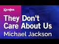 Karaoke They Don't Care About Us - Michael Jackson *