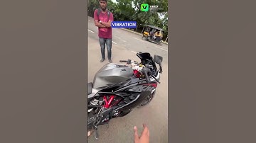 Apache 310rr vibration issue 😱😱 #apache310rr #veed  #shortfeed #vibration