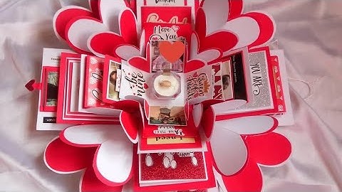 Birthday explosion box - 2021!Rehmani