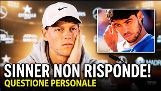 Sinner-Alcaraz, il retroscena resta privato: Jannik non risponde in conferenza