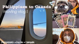 diaRIEs | moving to canada from the philippines w/ fam & my dog !!