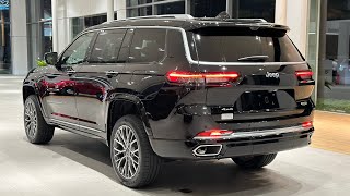 New Jeep Grand Cherokee Summit ( 2024) - High-Tech Modern Luxury SUV | Black Edition