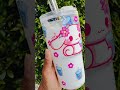 She came out perfect, this is a 18oz Acrylic Tumbler #tumbler #kawaii #cute #waterbottle #sanrio