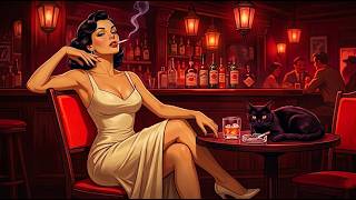 🎷1940s Smoky Jazz Bar – Late Night Vintage Jazz Playlist | Vintage Jazz Bar Chill