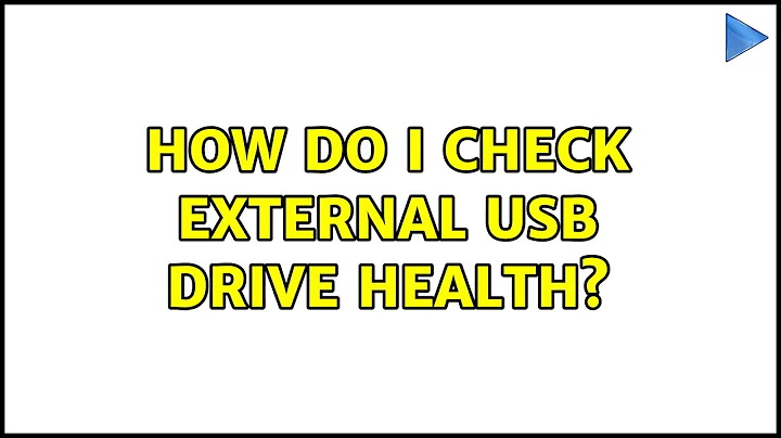 How do I check external USB Drive health? (6 Solutions!!)