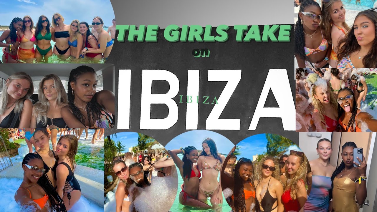 TRAVEL VLOG!! 🛥️ The Girls take on the famous party island…Ibiza!! 🪩🍾🏝️🫧🕶️👙🍬🍹🤍