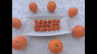 مربى قشر البرتقال لذيذةLezzetli portakal kabuğu reçeli