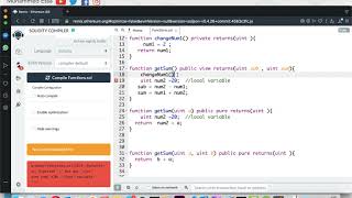 25  Ethereum Solidity function   payable, public & privare screenshot 3