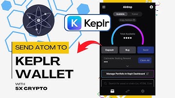 How To Send Atom To KEPLR Wallet | Step-By-Step Guide