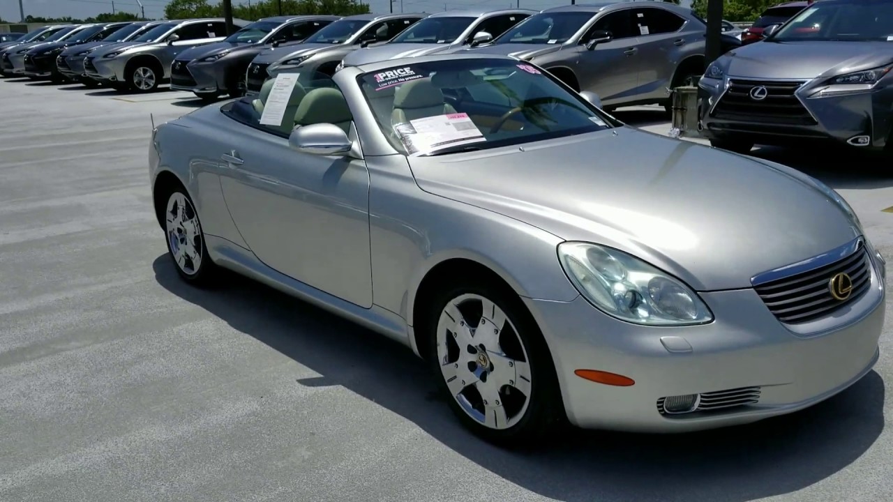 2005 Lexus Sc430 Review Inside And Out By Earl The Pearl At Tampa 2005 Lexus Sc430 Review Inside And Out By Earl The Pearl At Tampa Hyundai