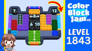Color Block Jam Level 953 (1843) Solution Walkthrough