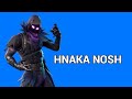 Hnaka nosh  the caledonian player of fortntite