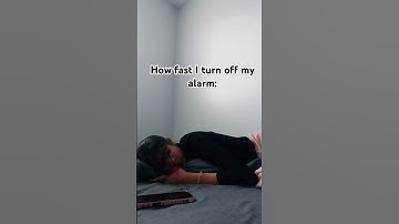 how to put off Alarm #alarm #morbing #snooze #funny #ytshorta #shorts #viral #trending #phonealarm