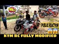 Ktm rc 390 wrapping  r15v3 exhaust public reaction  rc wrapping cost  jaanu stuntz ktm rc 390