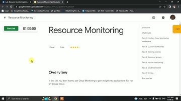 Resource Monitoring Google Cloud LAB Solution