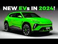 NEW Electric Car Models Coming in 2024-2025 (with prices &amp; range)