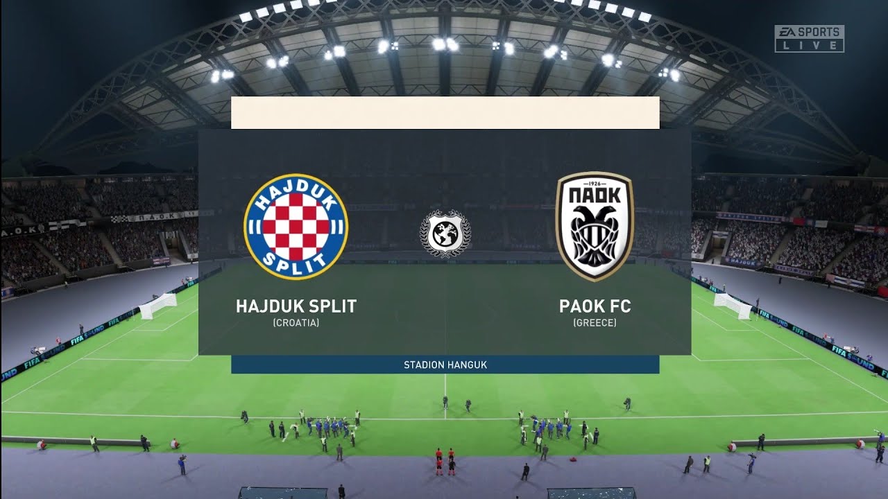 FIFA 22, Hajduk Split vs Atlético de Madrid - Stadion Hanguk