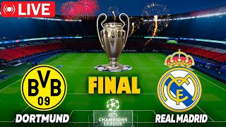 🔴 LIVE  Borussia Dortmund vs Real Madrid | UEFA Champions League, final Game play PES 21