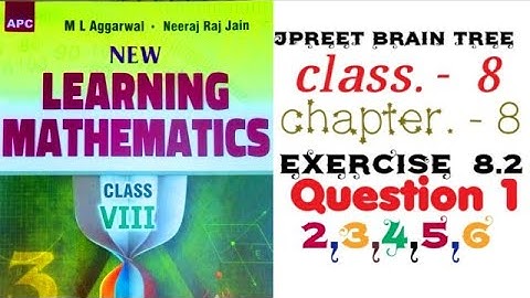 class 8 #mlaggarwal chapter 8 #directandinverse variation exercise 8.2 question 1,2,3,4,5,6