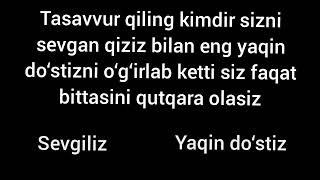 Siz kimni qutqargan bo‘lardingiz😣😣😢😢