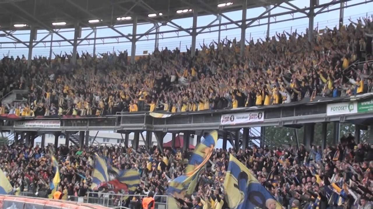 STAL Gorzów - FALUBAZ Zielona Góra 13/05/2012 marsz oprawa doping Stalowców