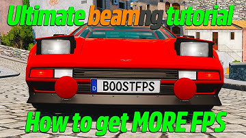 🎮 BOOST FPS in BeamNG.drive 🚀💻 (2025 Guide)