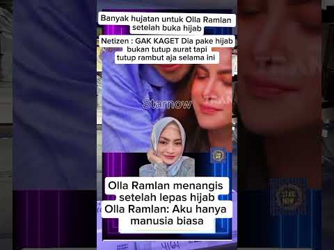 Netizen : gak heran Olla Ramlan buka hijab #ollaramlan #gosipterbaru #shorts #viralshorts