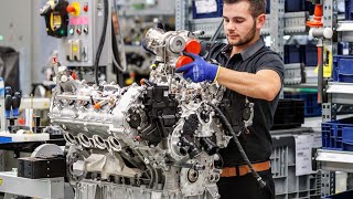 Mercedes Benz AMG  V8 Engine Production  (German Car Factory)