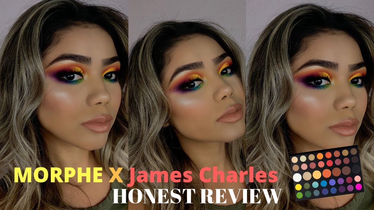 MORPHE X JAMES CHARLES PALETTE REVIEW YouTube